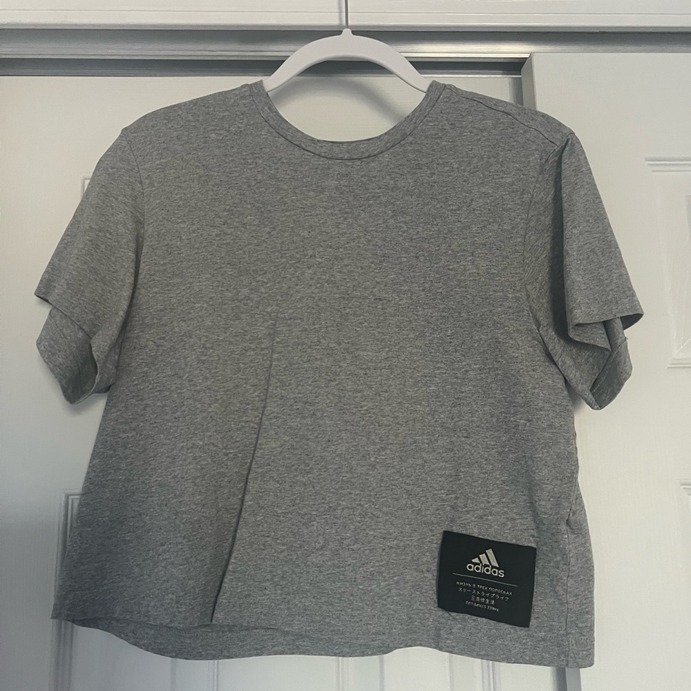 Adidas cropped shirt